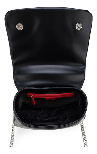 Bolsa Crossbody Cloe Izisyla Chico Color Negro