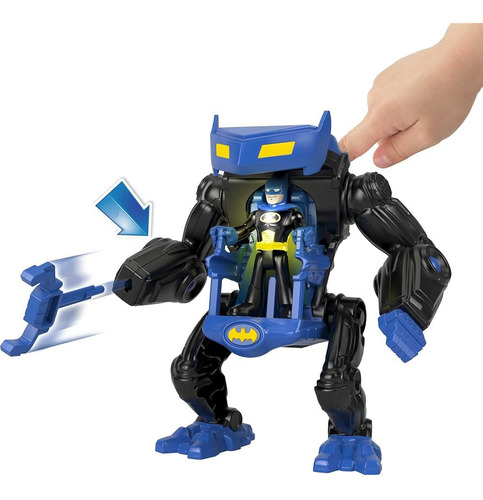 Fisher-price Imaginext Batman Robot Multicolor Para Preescol