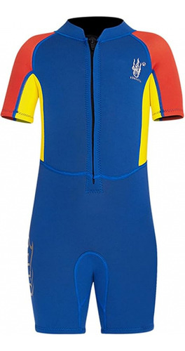 Traje De Baño Térmico De Una Pieza De 2,5 Mm, Traje De Neopr