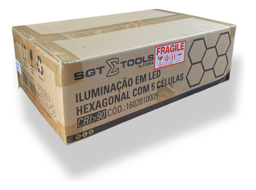 Iluminacao Em Led Colmeia Com 5 Celulas - Sgt Led