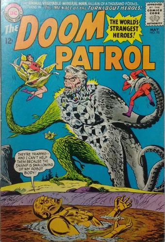 The Doom Patrol #95 Mai De 1965 Dc 8,0 (importado) | MercadoLivre The Doom Patrol #95 Mai De 1965 Dc 8,0 (importado) | MercadoLivre