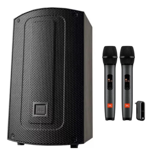 Kit Caixa De Som  Jbl Max 12 + Microfone Sem Fio Micbr2