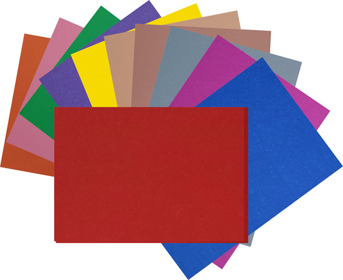 Cartulina Colores Surtidos 130 Gs A4 100 Hojas Papel Opalina