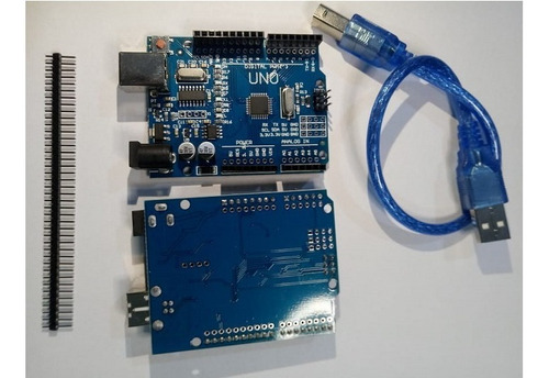 Compatível Arduino Uno R3 Atmega328 Smd Com Cabo Usb