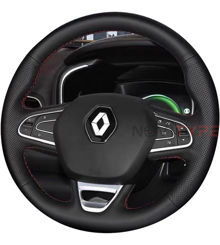 Funda Cubre Volante Renault Koleos 2017-2024 Piel Autentica