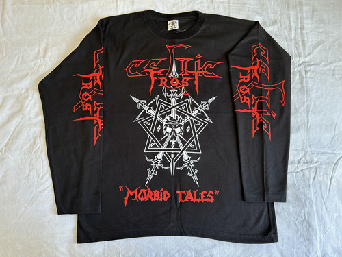Polo Manga Larga Celtic Frost - Morbid ( L ) Thrash Metal