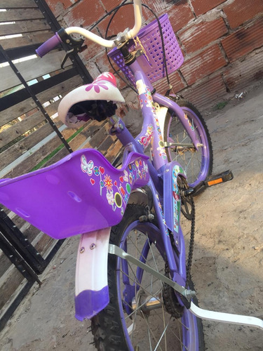 Bicicleta Dolphin Lady Rodado 16 C/cesto