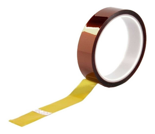 Cinta Termica Kapton De 15mm X 30m Aislante Alta Temperatura