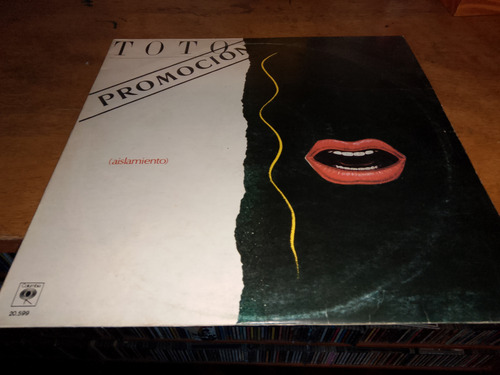 Toto Aislamiento = Isolation Lp Original Argentina 1984 (Usado)