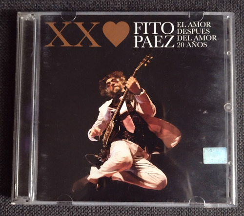 Fito Paez El Amor Después Del Amor 20 Años Cd+ Dvd Usado 