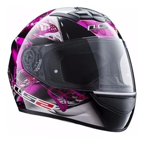 Casco ls2 mujer mariposas hotsell