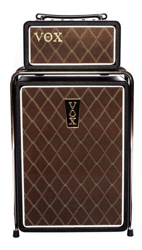 Imagen 1 de 3 de Amplificador VOX Mini Superbeetle Valvular para guitarra de 50W color marrón/negro 220V