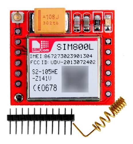 Modulo Gsm Gprs Sim800l Tcpip Desarrollo Pic Arm Avr