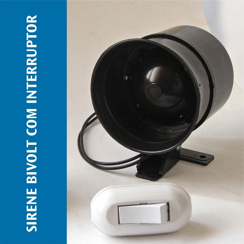 Alarme Com 2 Sensores De Movimento + Sirene + Refletor 50w