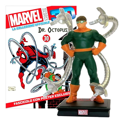 Marvel 3d Figuras De Colección Salvat - Dr Octopus