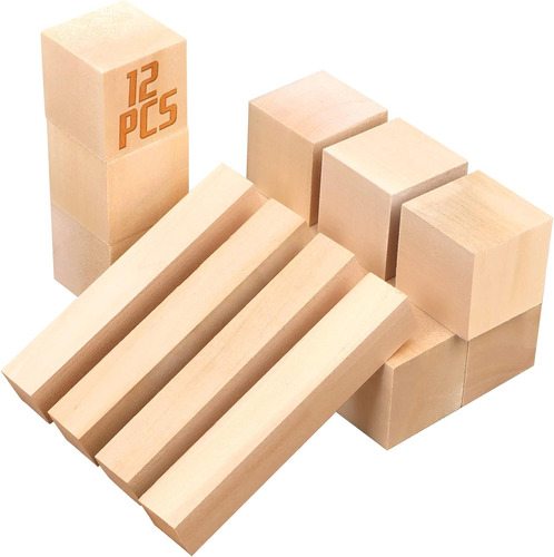 12 Pcs Kit De Tallado De Madera Herramientas De Madera De Ma