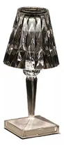 Comprar Lampara Led Mesa Iluminación Cristal Decoracion Lujo Hogar