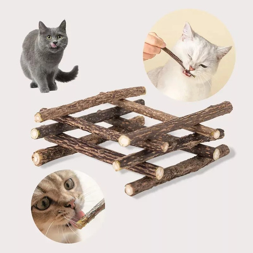 X20 Palitos Hierba Gatera Yerba Gatera Juguete Para Gatos