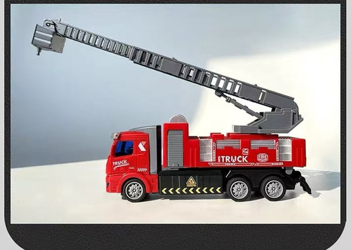 Camión De Bomberos Eléctrico Con Mando A Distancia