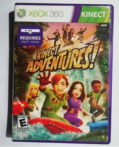 Kinect Adventures, Juego Xbox 360 (usado).