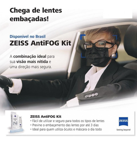 Imagem 6 de 8 de Kit Zeiss Antifog Brasil Com 2 Kits