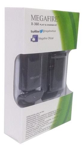 Kit Carga Y Juega Para Control Xbox 360 Envío Gratis