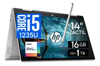 Hp Pavilion 14 X360 Core I5 1235u Sdd 1tb 16gb 14' Tactil