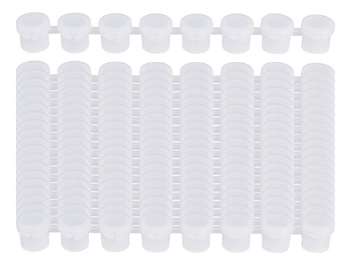 20x Mini Tiras De Botes De Pintura Vacías, Tiras 5ml 22,5cm