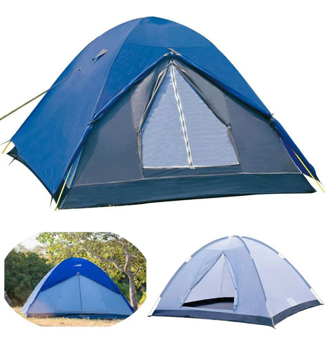 Barraca Camping 7/8 Pessoas Coluna D Água 1800mm Fox Ntk