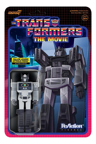 Fallen Leader Optimus Prime Transformers The Movie Super 7