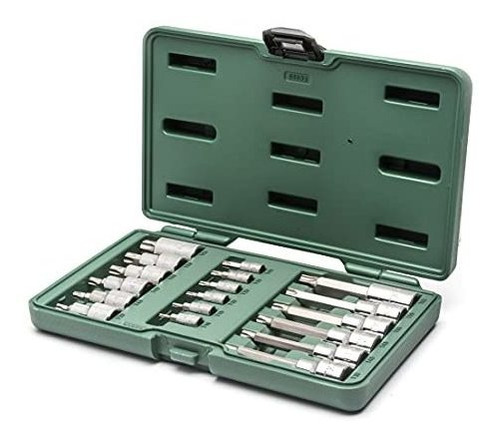 Set De Toma De Torx De 18 Piezas, 1/4 Pulgada Y 1/2 8h1va