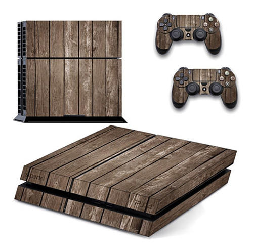 Skin Personalizado Para Ps4 Fat Madera *elige Tu Diseño*