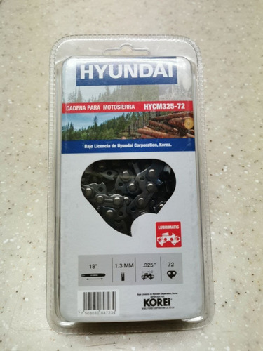Imagen 1 de 2 de Cadena Para Hyundai Turbo455 18 Original
