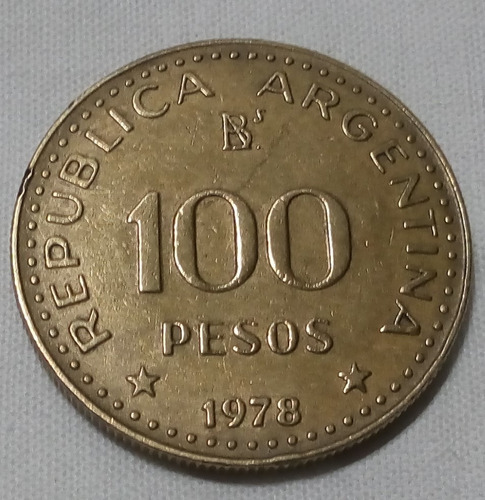 Moneda $100 Argentinos 1978 - Gianmm