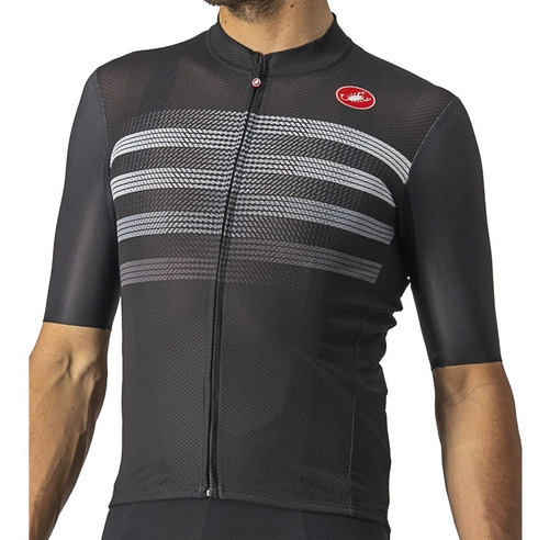 Camisa Ciclismo Castelli Men - Endurance Pro - Light Black -