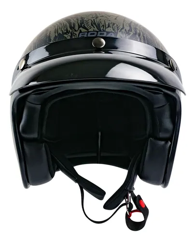 Casco para moto chopera hotsell