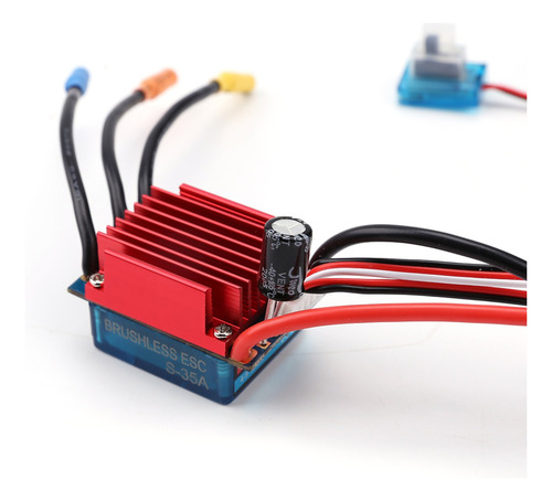 Control De Velocidad Eléctrico Esc 35a Sin Escobillas De 25