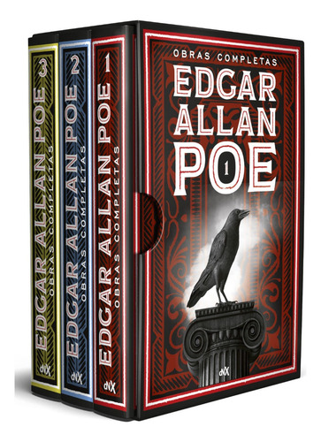 Obras Completas / Edgar Allan Poe Tres Tomos (estuche)