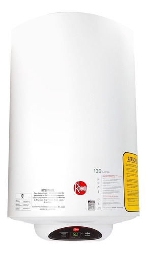 Termo Eléctrico Rheem Digital Tm-120r Blanco 120l 220v-240v