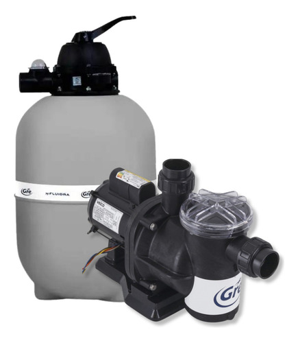 Moto Bomba Gre 1/3 Cv Ip21 110/220v Com Filtro 20 Mil Litros 127/220v
