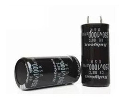 Capacitor Condensador Electrolítico 1000 Uf 250 V 25x45 Mm