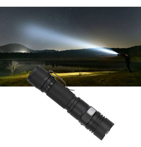 H Linterna Led T6 Portátil De Carga Mini Usb