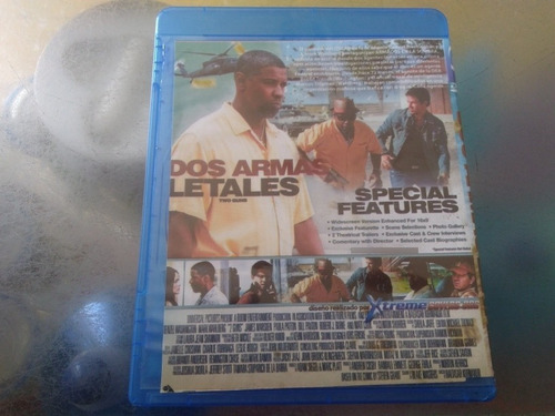 Película De Bluray Genérica,dos Armas Letales. (Usado)