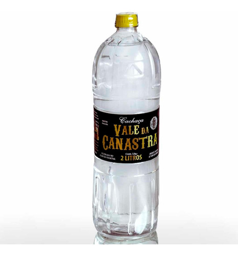 Cachaça Vale Da Canastra Prata Pet 2lt  Serra Da Canastra