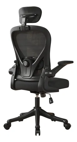 comprar Silla Amia Ergonómica Silla De Escritorio Soporte Lumbar Ajustable Silla de Oficina Giratoria Vidita Negro