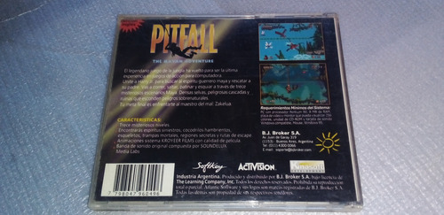 Pitfall Juego De Pc (Usado)