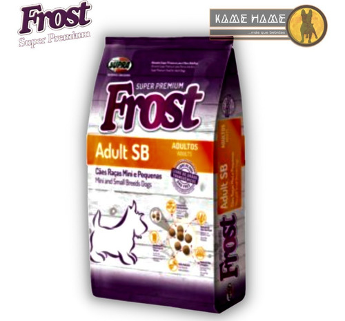 Imagen 1 de 3 de Frost Adulto Razas Pequeñas Y Medianas (10 Kg)