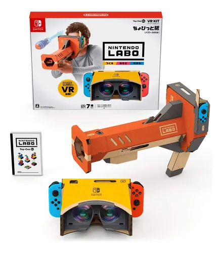 Kit Nintendo Labor Toy-con 04 Vr Edição Chobitto Somente