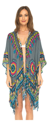 Shu-shi Womens Beach Coverups Open Front K B07f5lxxzf_060424