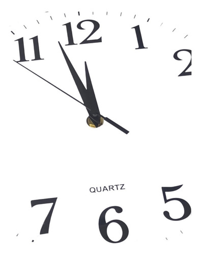Imagen 4 de 8 de Reloj Pared Clásico Grande 28 Cm Números Hogar Relojes
